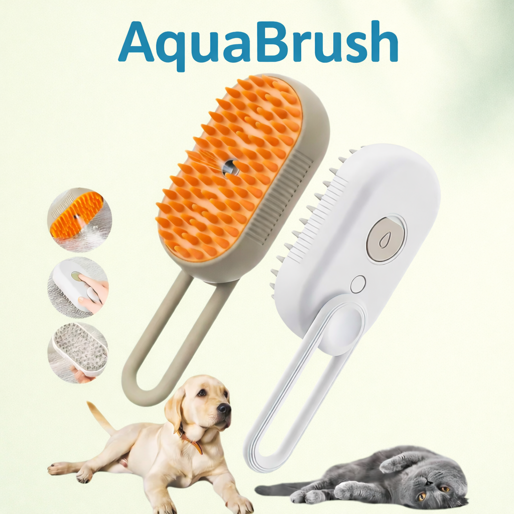 Pawsy™ AquaBrush – Szczotka parowa 3w1