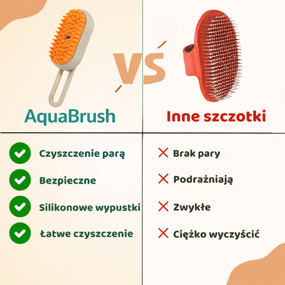 Pawsy™ AquaBrush – Szczotka parowa 3w1