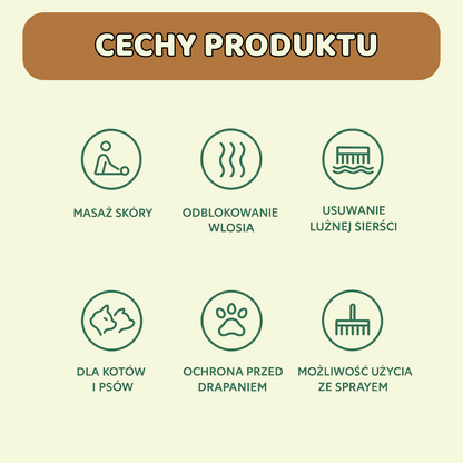 Pawsy™ AquaBrush – Szczotka parowa 3w1